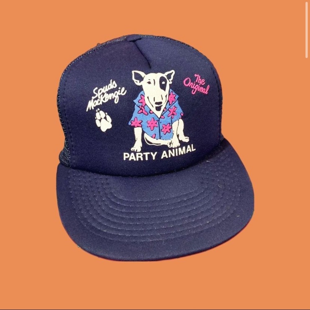 80s VINTAGE SPUDS MACKENZIE HAT